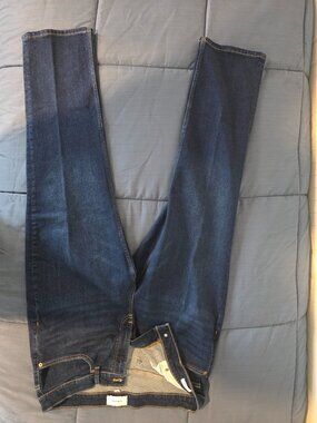 Fabletics Men's Modern Stretch Jean Straight Fit Tahoe Dark Wash 36x30 NWOT